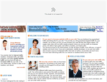 Tablet Screenshot of cheapwebsitevisitors.com